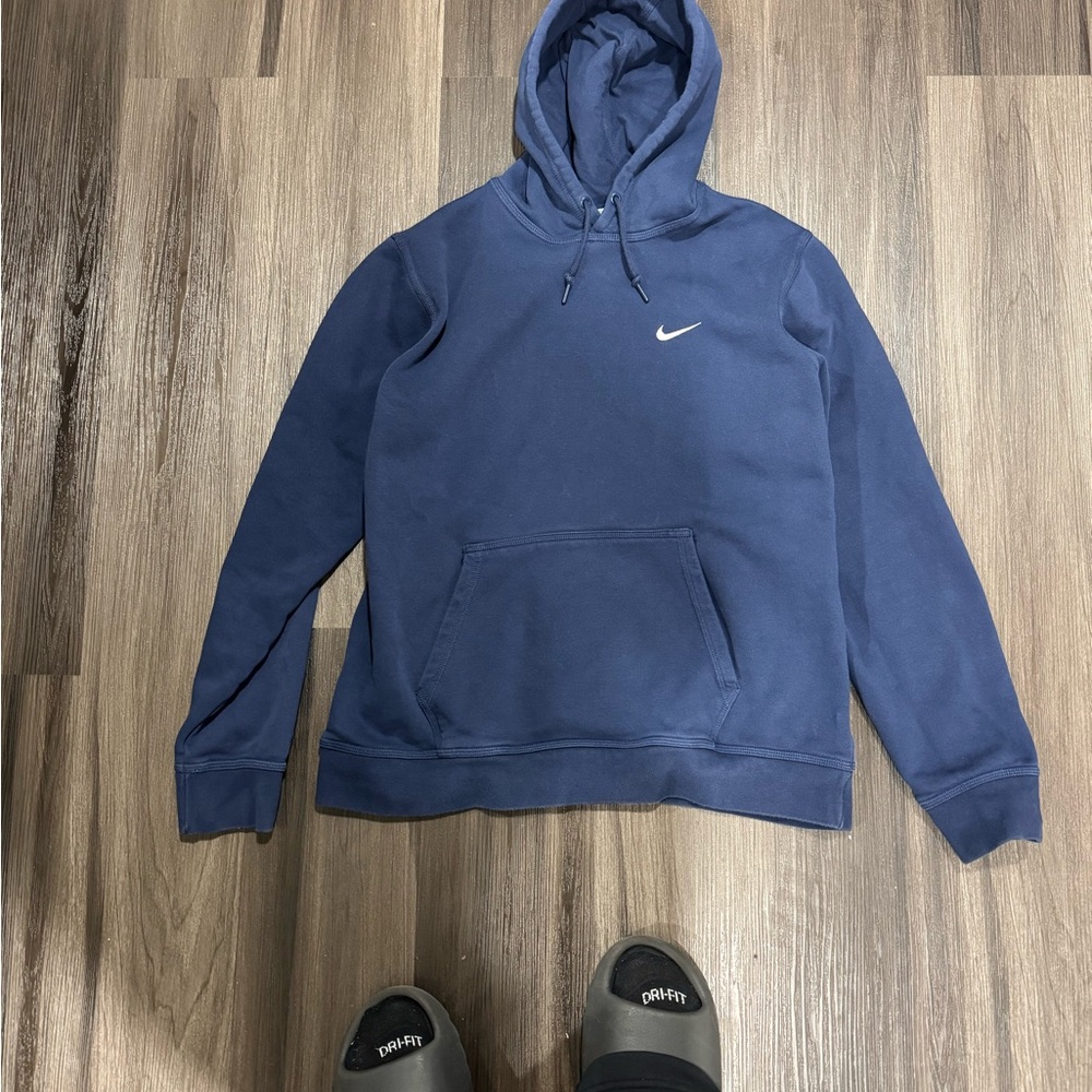Nike Men's Blue Hoodie